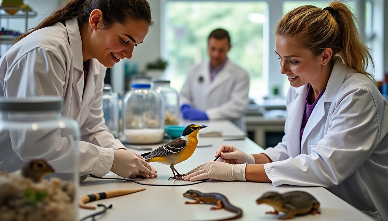 découvrez les témoignages inspirants d'anciens élèves de la formation soigneur animalier et auxiliaire de santé animale. apprenez comment leur parcours a transformé leur passion pour les animaux en une carrière enrichissante dans le domaine animalier. rejoignez-nous pour vivre une expérience unique et épanouissante!