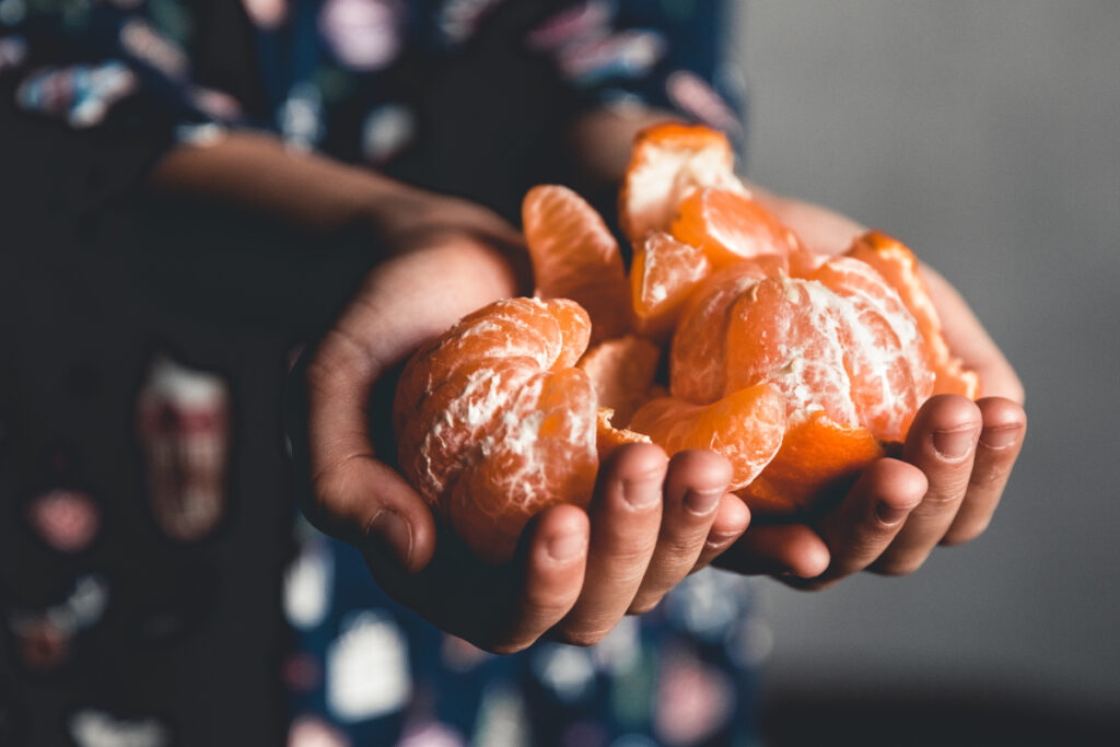 manger trop de clémentines