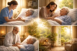 découvrez les 4 piliers essentiels des soins palliatifs pour assurer une fin de vie digne, respectueuse et empreinte de compassion.