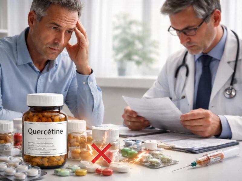 découvrez les contre-indications de la quercétine et leurs impacts potentiels sur différents traitements médicaux pour une utilisation sûre et informée.