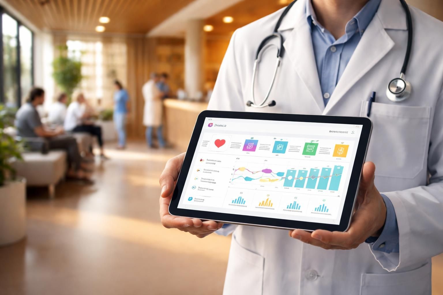 optimisez le suivi du parcours patient dans votre maison de santé grâce à une tablette tactile microsoft, alliant praticité et technologie pour un meilleur accompagnement médical.