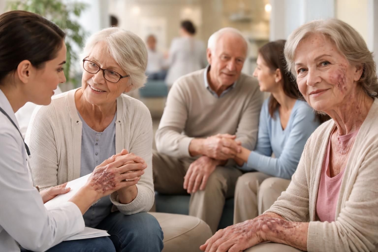 découvrez des témoignages de patients sur le traitement de la dermatoporose et apprenez comment ils gèrent cette affection cutanée.
