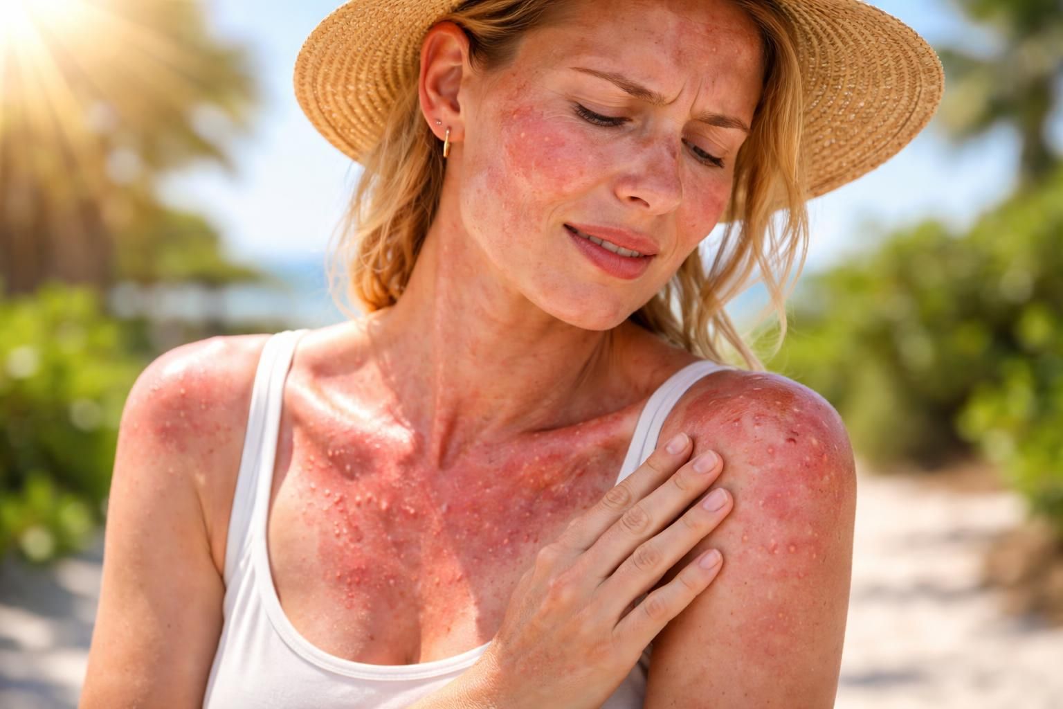 découvrez les symptômes typiques de l'allergie au soleil pour mieux identifier les signes et adopter les bonnes précautions.