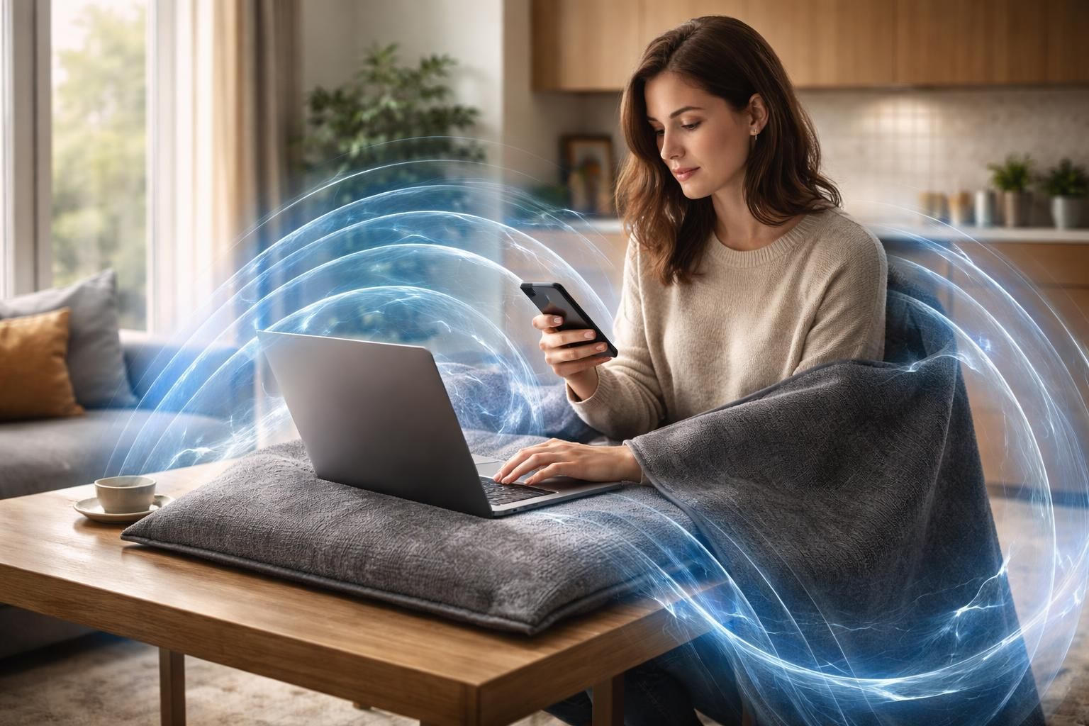 découvrez comment fonctionne une couverture anti-ondes, ses avantages et ses limites pour vous protéger des rayonnements électromagnétiques.